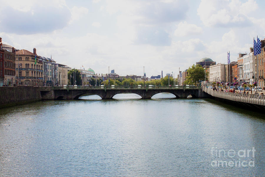 Downtown Dublin - Ireland Photograph by Doc Braham