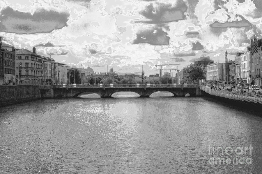 Downtown - Dublin Photograph by Doc Braham