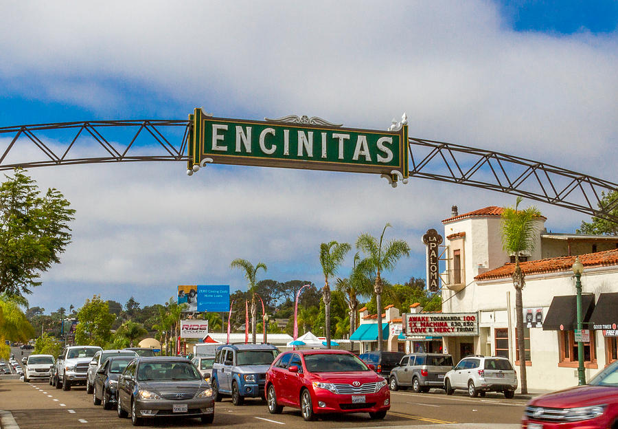 Downtown Encinitas Photograph by Thomas Kaestner | Fine Art America