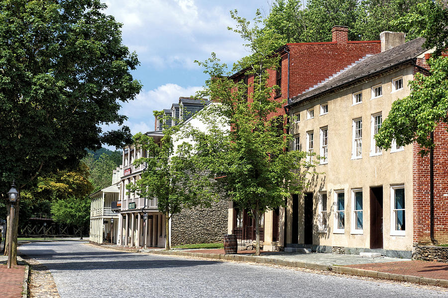 Architecture Photograph - Downtown Harpers Ferry 4 by John Trommer
