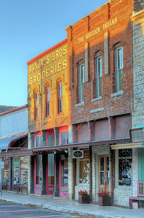 Downtown Hico Photograph by JC Findley