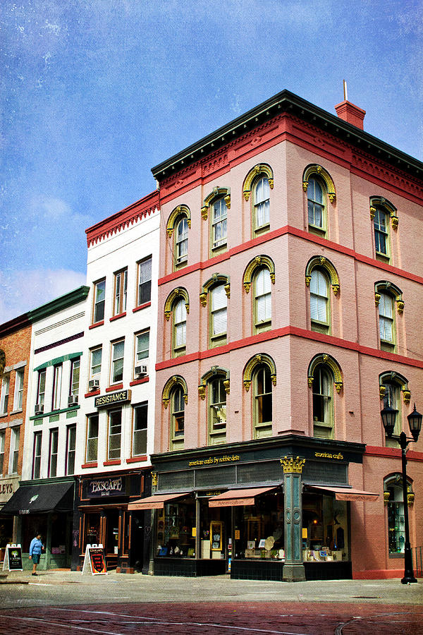 Downtown Ithaca NY Architecture  Photograph by Christina Rollo