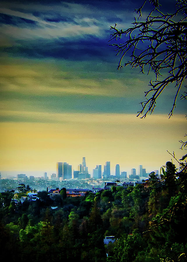 Downtown Los Angeles Skyline Photograph by Joseph Hollingsworth
