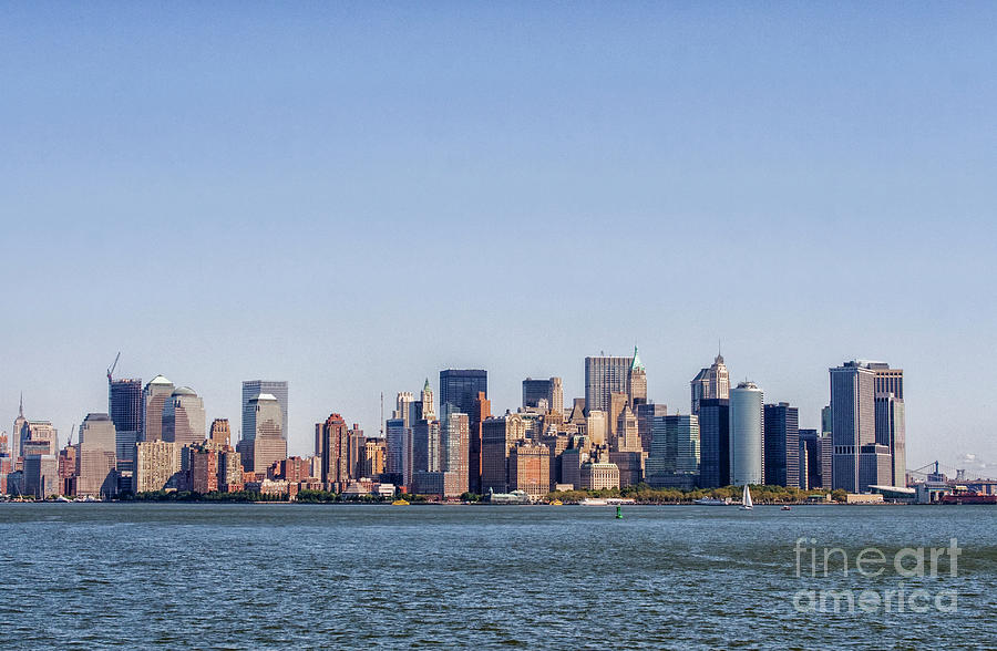 Downtown Manhattan Photograph by Patricia Hofmeester