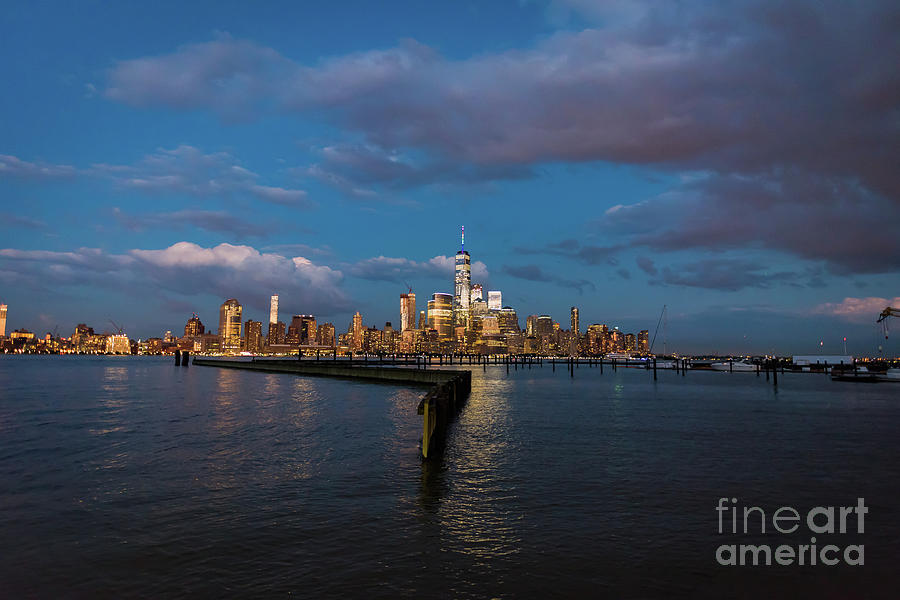 Downtown Manhattan Photograph by Zawhaus Photography