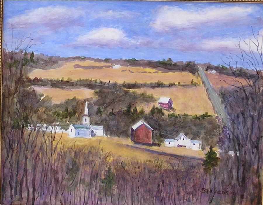 Downtown Moreland Painting by Joseph Stevenson - Fine Art America