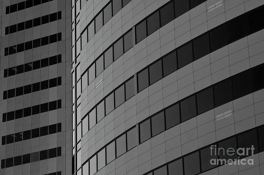 Downtown Office Buildings Photograph by Jim Corwin