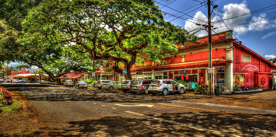 Kauai HI Old Koloa Town 777 Architectural Cityscape Art Photograph by Reid Callaway - Pixels