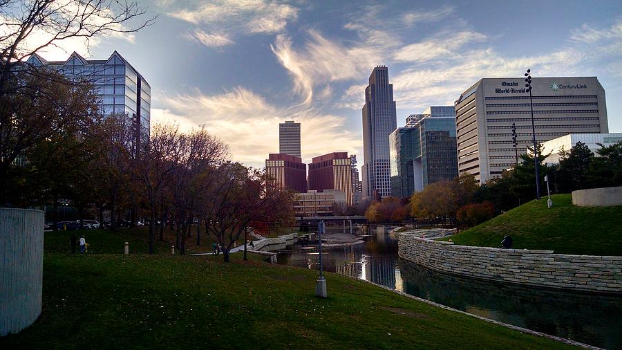 Downtown Omaha Photograph by Mike Dunn