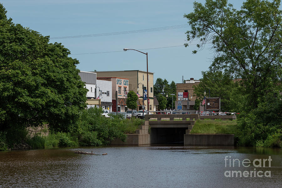 Downtown Ontonagon Michigan Photograph by Wesley Farnsworth Pixels