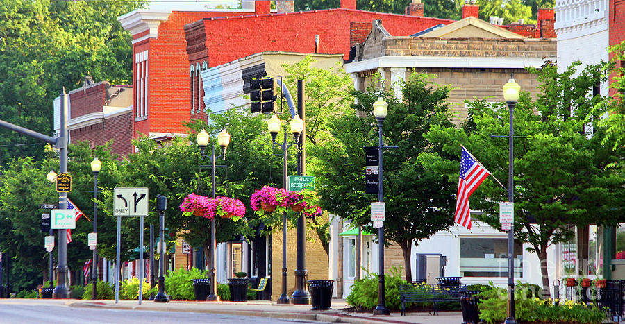 Downtown Perrysburg 2282 Photograph by Jack Schultz