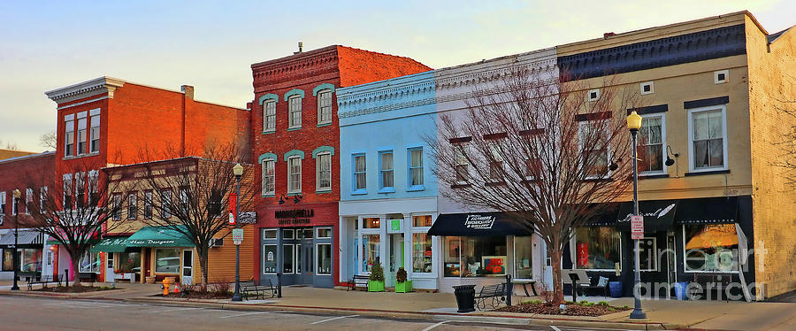 Downtown Perrysburg  b 0288 Photograph by Jack Schultz