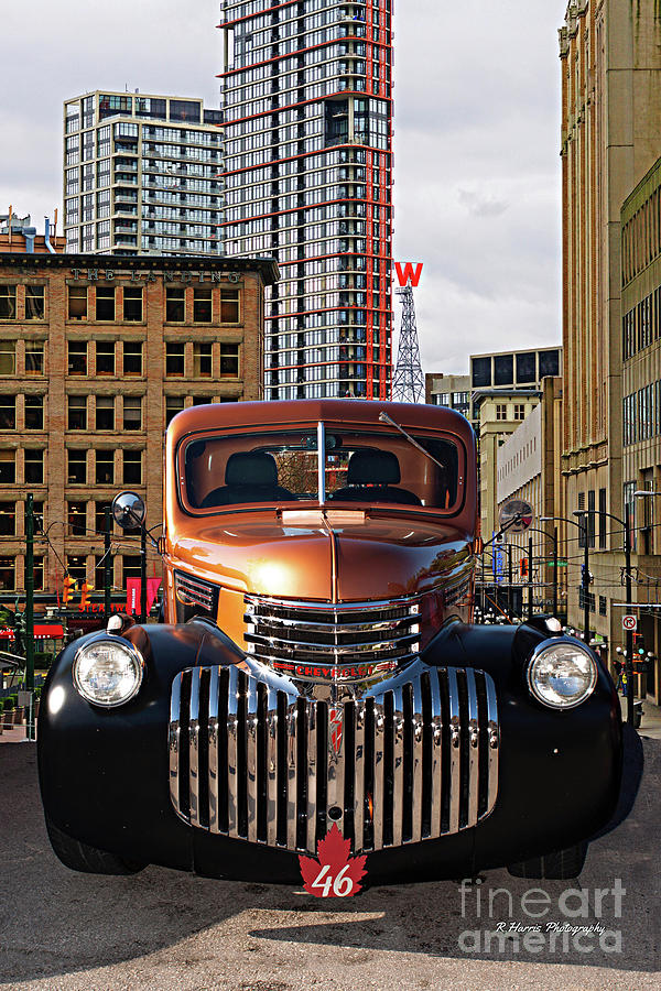 Downtown Pickup Truck Photograph by Randy Harris