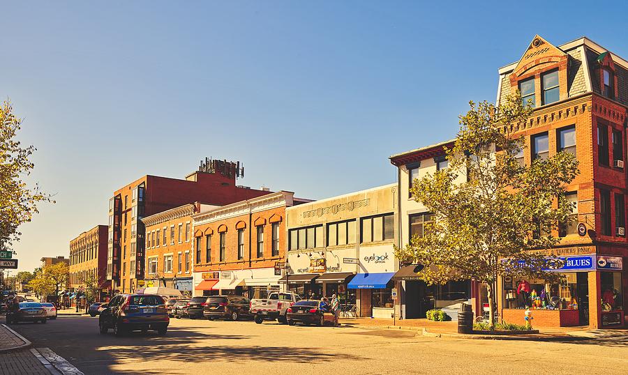 Downtown Portsmouth, New Hampshire Photograph by Mountain Dreams - Fine ...