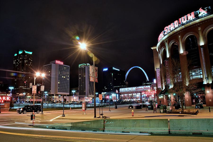 Downtown Saint Louis Photograph by Frozen in Time Fine Art Photography