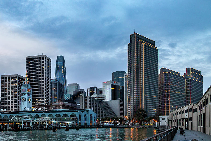 Downtown San Francisco Photograph by Bill Gallagher