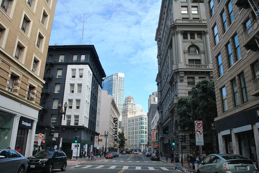 City Photograph - Downtown San Francisco Street Level by Matt Quest