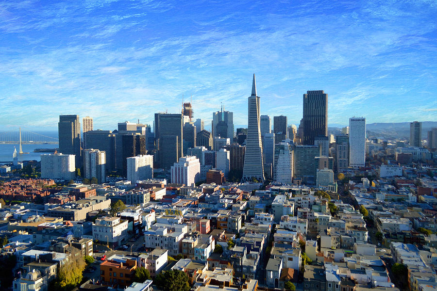 Downtown San Fransisco Photograph by Glenn McCarthy Art and Photography