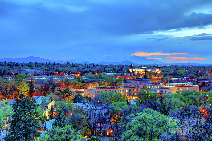 Downtown Santa Fe, New Mexico Photograph by Denis Tangney Jr Pixels