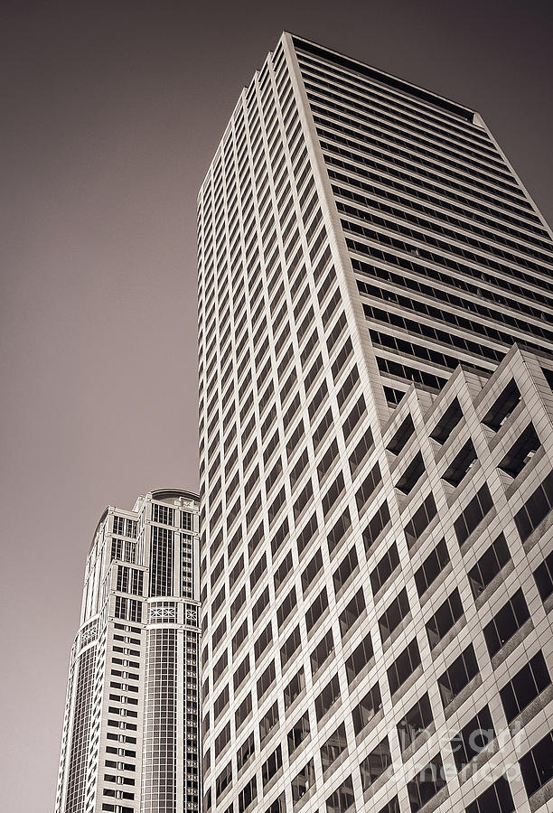 Downtown Seattle Skyscrapers #10 Photograph by Blake Webster