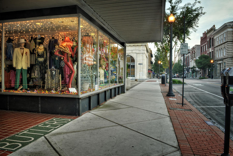 Downtown Sidewalk Photograph by Greg and Chrystal Mimbs | Pixels