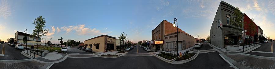 Downtown Small Town Photograph by David Zarecor