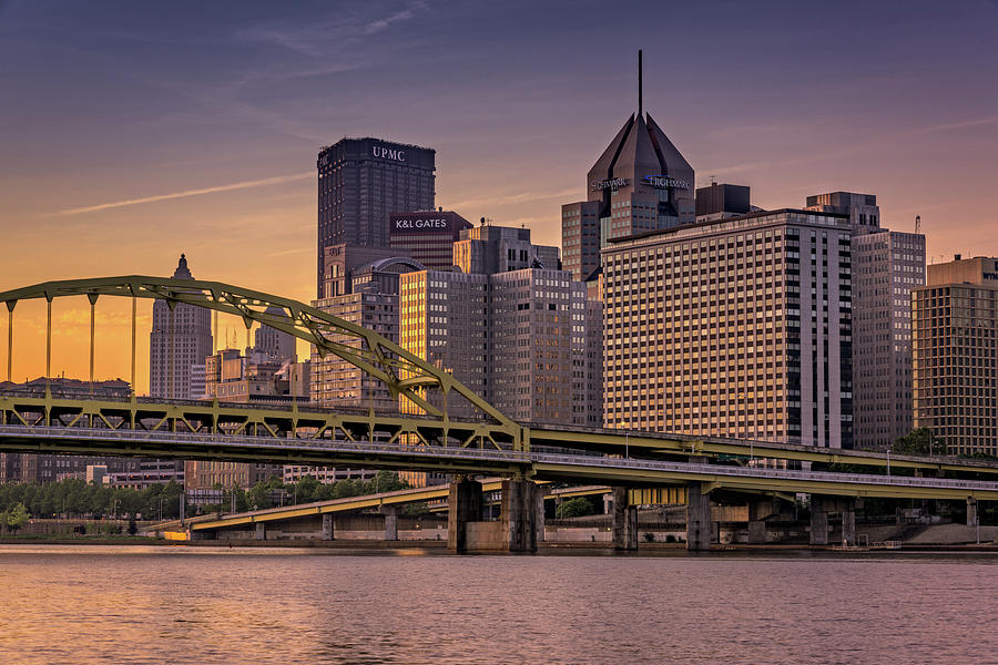 Pittsburgh Photograph - Downtown Steel by Rick Berk