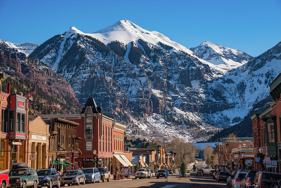 Downtown Telluride Photograph by Darren White