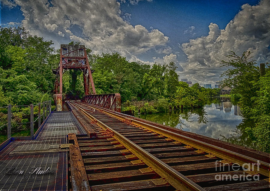 Downtown Train Trestle in RVA Photograph by Melissa Messick