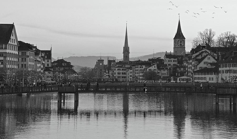Downtown Zurich Photograph by Matt MacMillan
