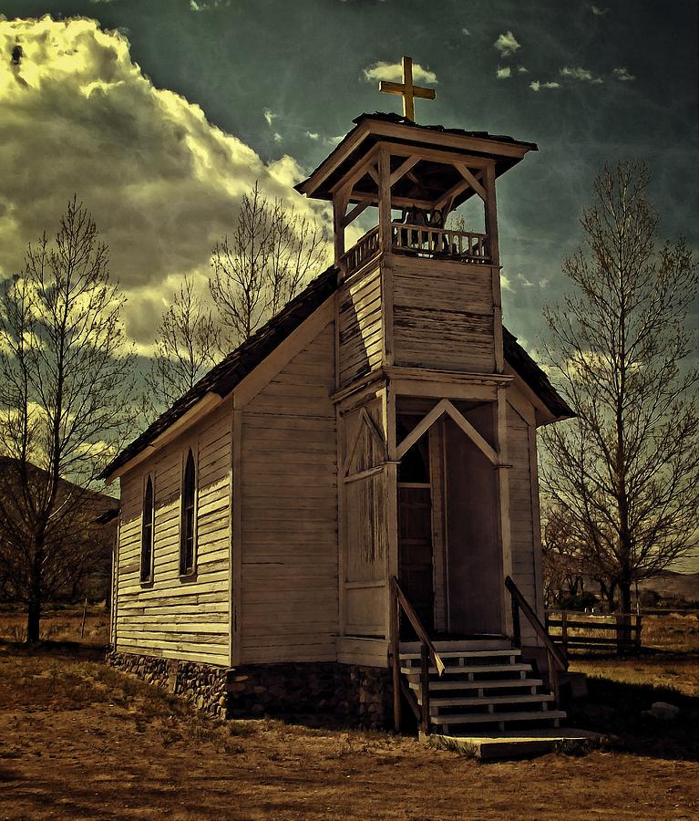  A Small Church Along The Way Photograph by Thom Zehrfeld