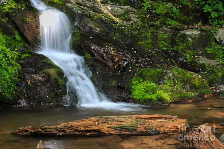 Doyles River Falls Cascade Horizontal Photograph by Kathleen Garman ...