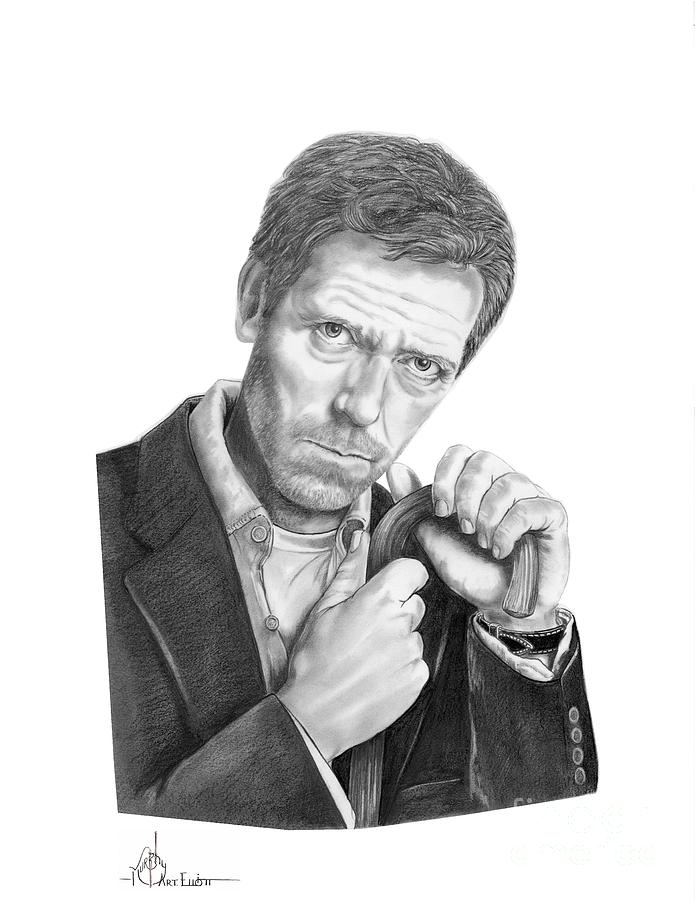 House MD - Drawings - Drawings & Illustration, Entertainment, Television,  Dramatic TV Shows - ArtPal