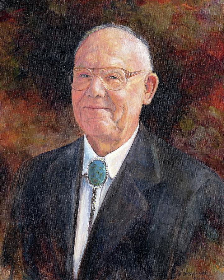 Dr. John C. Kramer Painting by Susan Hensel