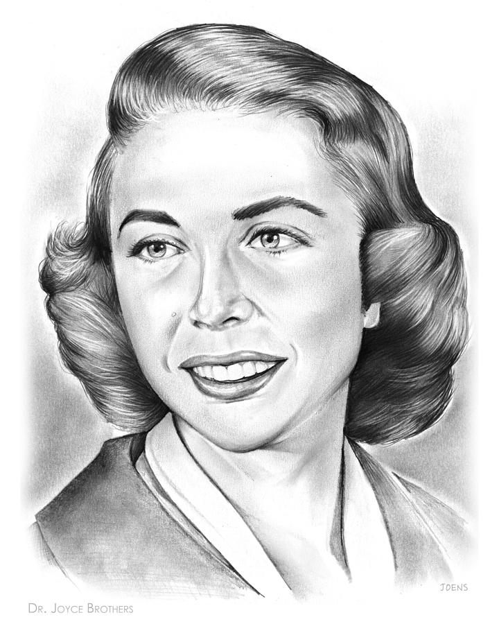 Dr. Joyce Brothers Drawing