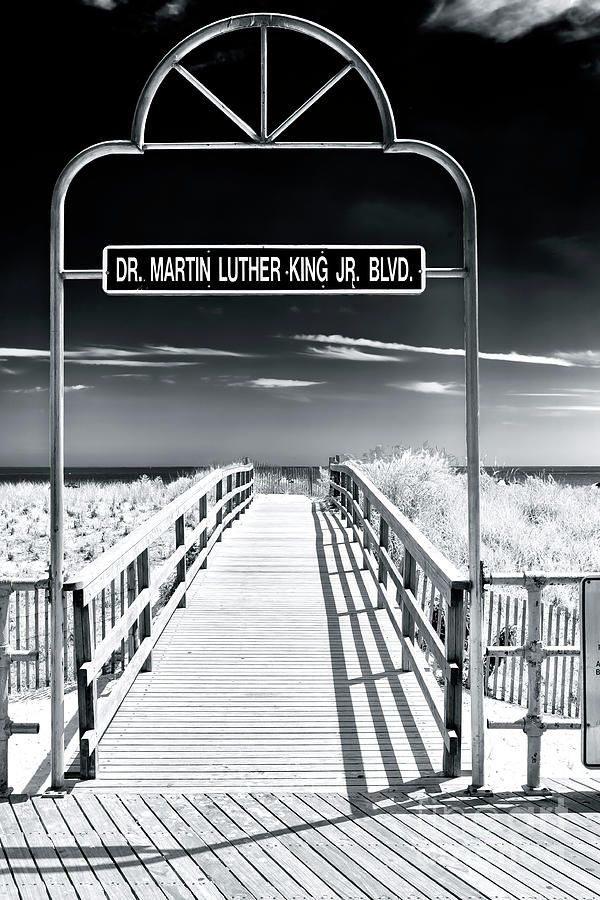 Dr. Martin Luther King Jr. Boulevard Atlantic City Photograph by John Rizzuto
