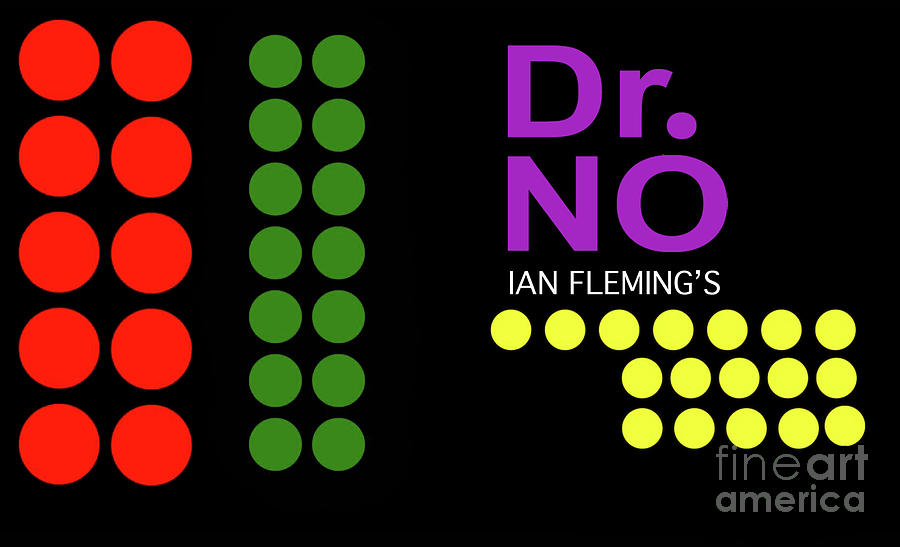 Casino Royale Mixed Media - Dr. NO, Ian Flemming, James Bond, opening film sequence by Thomas Pollart