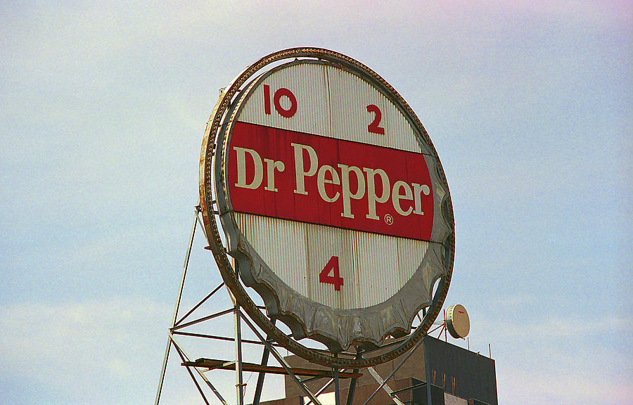 Dr. Pepper Bottle Top Photograph by Frank Romeo