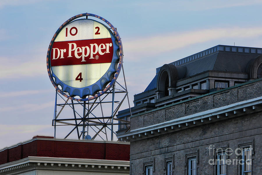Dr Pepper Sign Photograph by Jerry Fornarotto