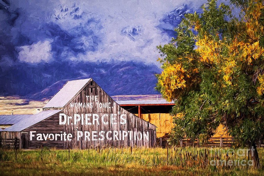 Dr. Pierces Favorite Prescription Barn Photograph by Priscilla Burgers