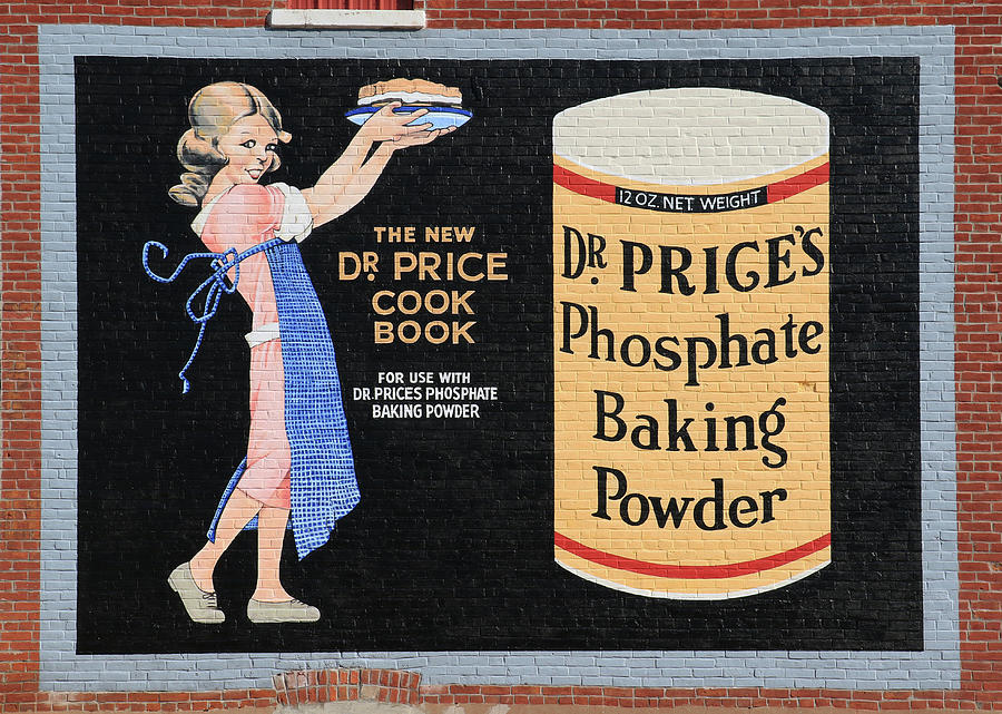 Dr. Prices Phosphate Baking Powder On Brick Photograph by J Laughlin