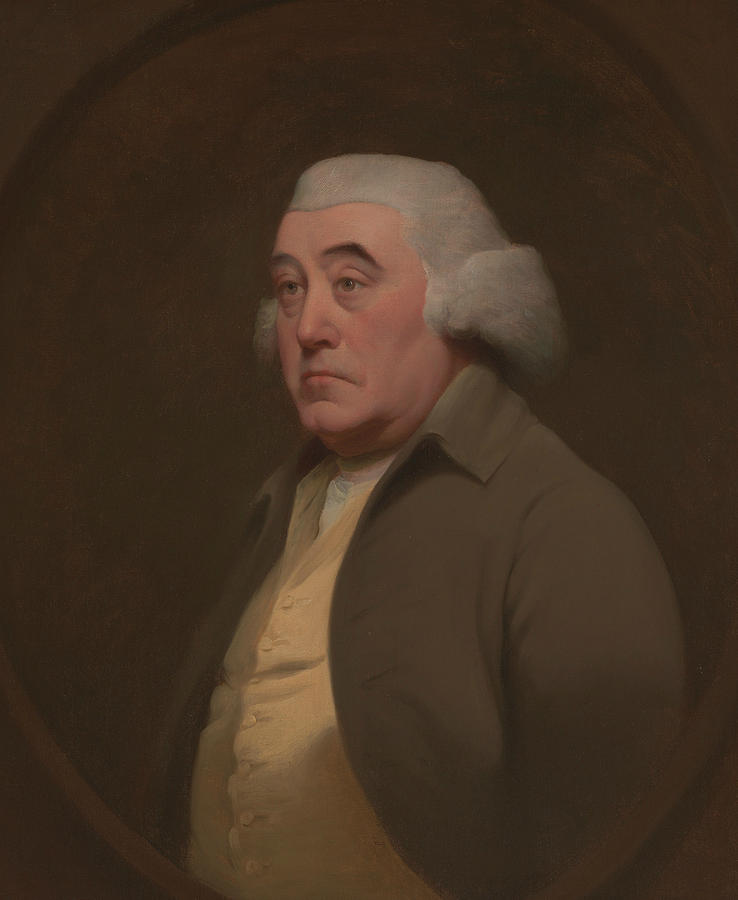 Dr. Richard Wright Painting by Joseph Wright