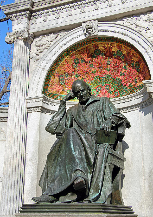 Dr. Samuel Hahnemann Statue Photograph by Cora Wandel