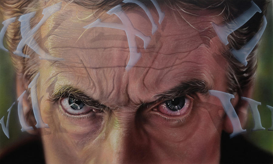 Dr. Who Painting by Robert Haasdijk Dr. Who Painting by Robert Haasdijk