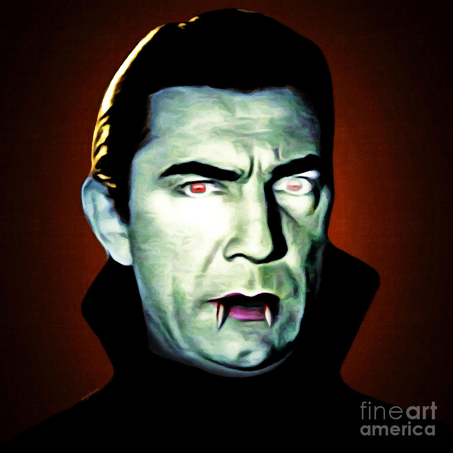 Halloween Movie Photograph - Dracula 20170414 square by Wingsdomain Art and Photography