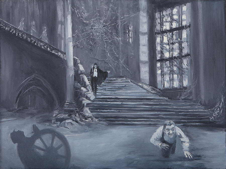 Dracula Painting by Holly Stone