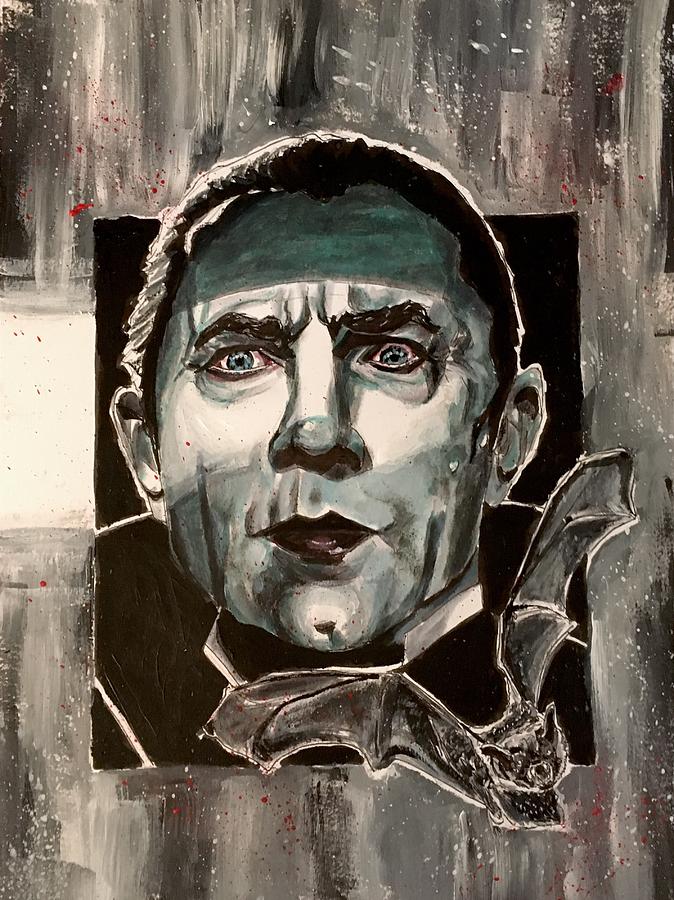 Dracula Painting by Joel Tesch