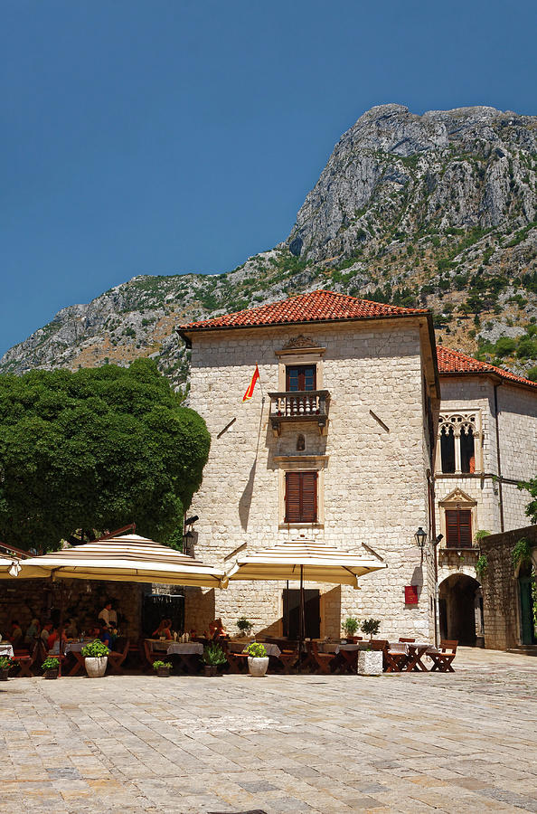 Drago Palace Kotor Photograph by Sally Weigand
