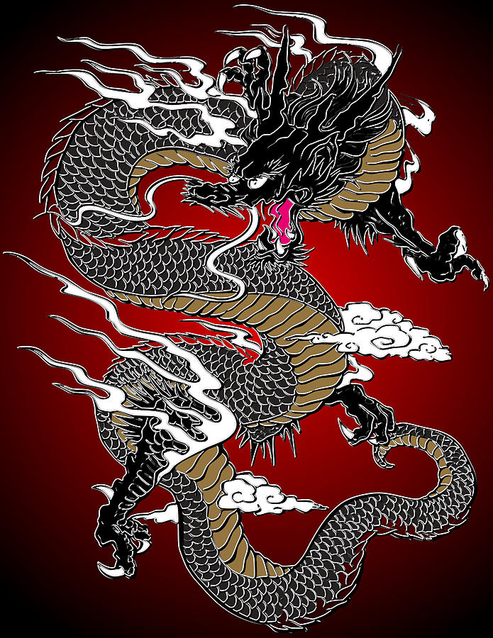 Dragon Art Digital Art by Brian Swanke - Fine Art America