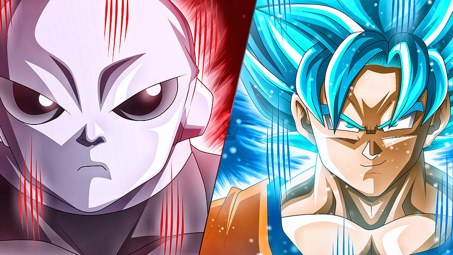 Dragon Ball Super - Goku Vs Jiren Digital Art by Babbal Kumar